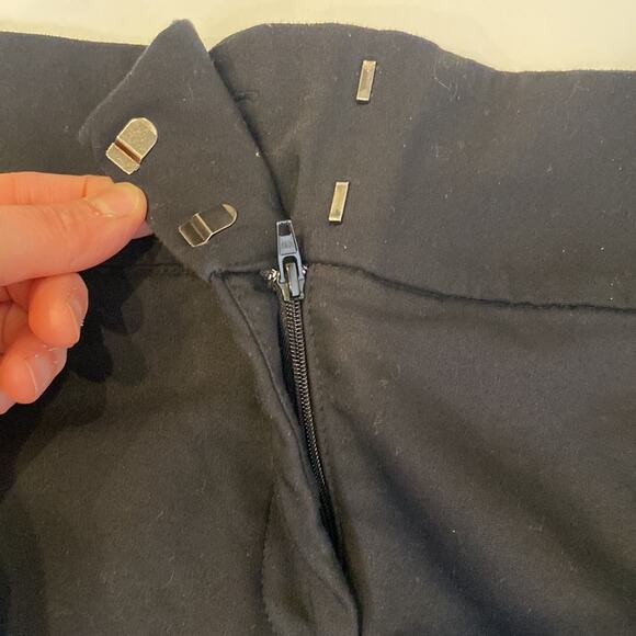 Lane Bryant The Laney Wide Leg Crop Pant 3 Button Detail Detail EUC Sz 20 Cotton - Picture 9 of 15